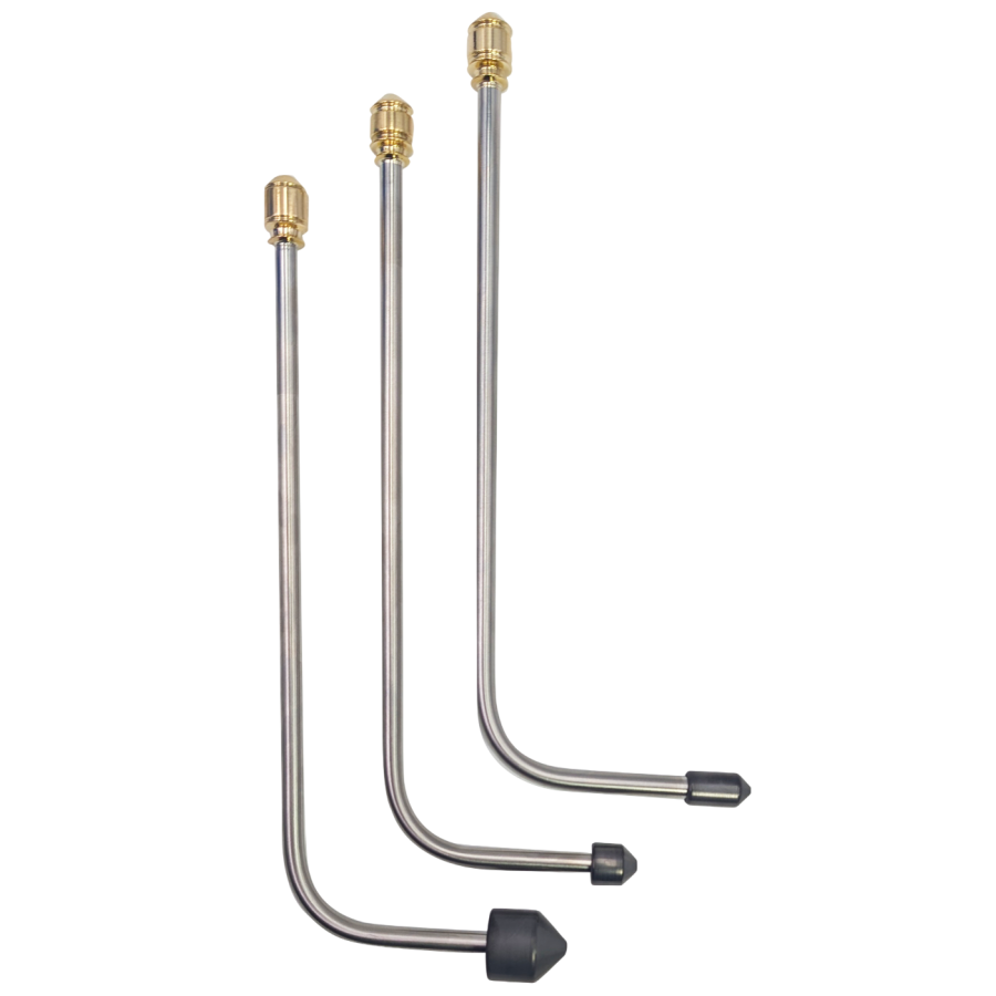 Torchworx - 3/8" Graphite Sofietta, Bent