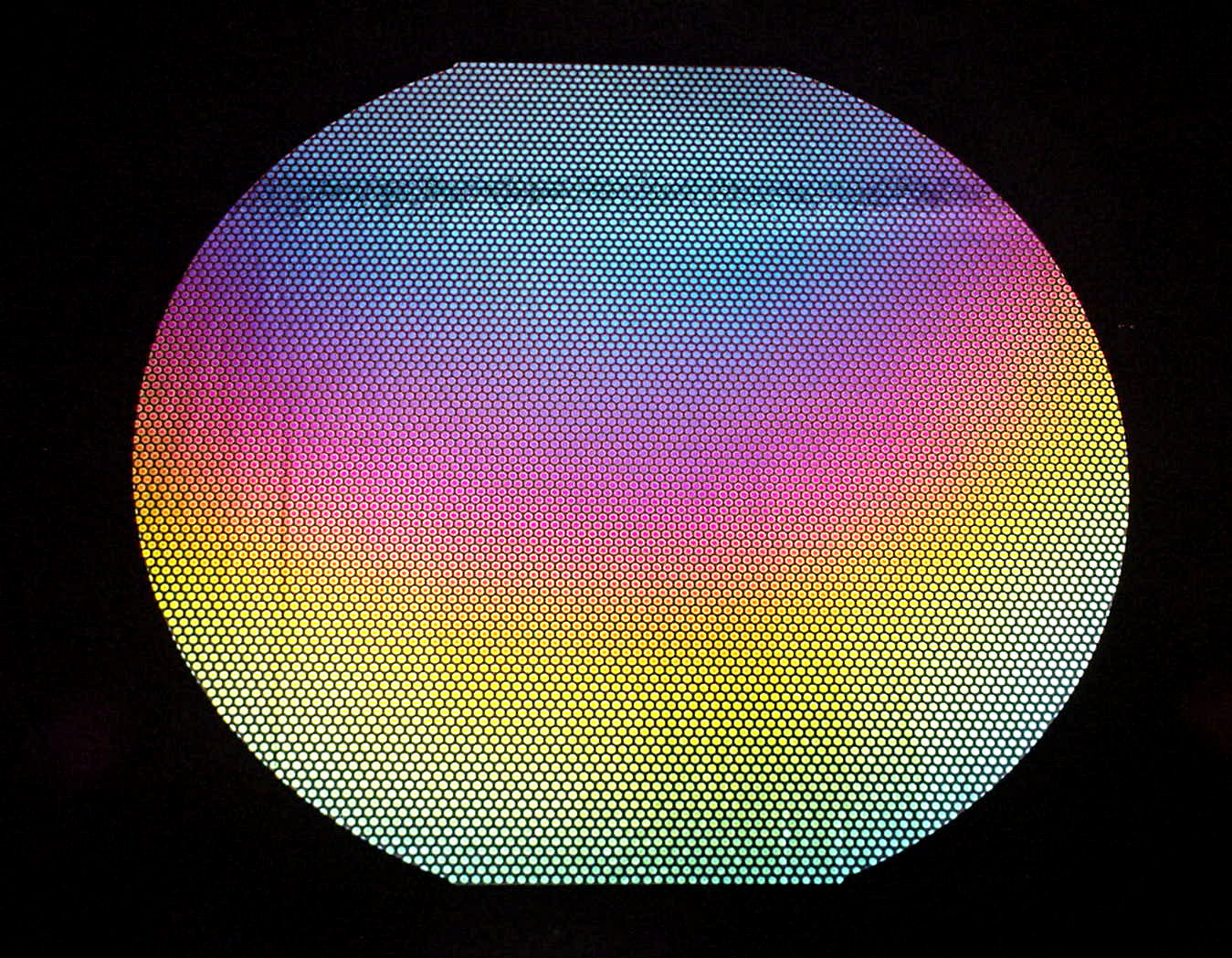 Dot Pattern 2 on Clear Dichroic COE 96