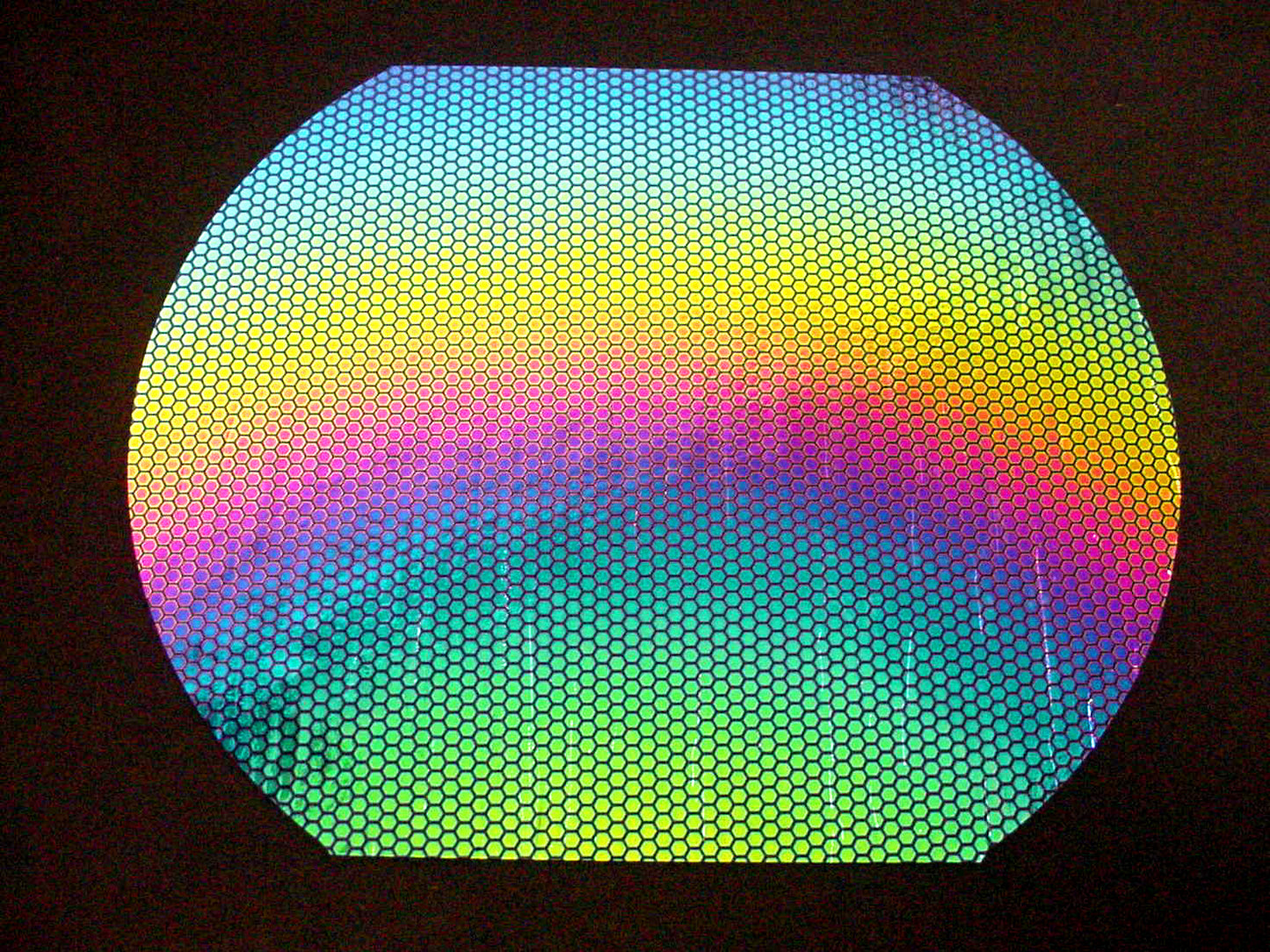 Honeycomb Pattern 1 Dichroic BORO