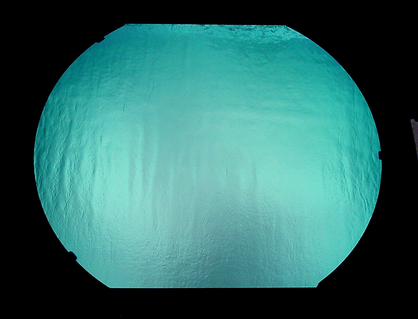 Red/Silver Blue on Clear Dichroic COE 96