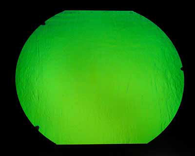 Emerald Green on Black Dichroic COE 96