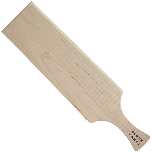 Block Party - Cherrywood Paddle, 5"x20"