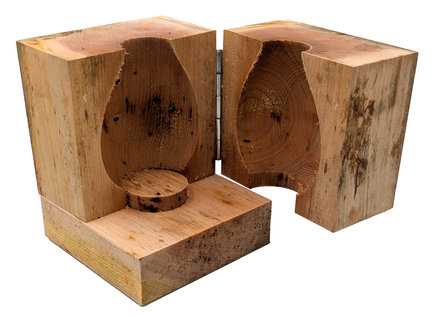 Block Party Cherrywood Mold, 3.25"x3.75" Stemless Wine Glass