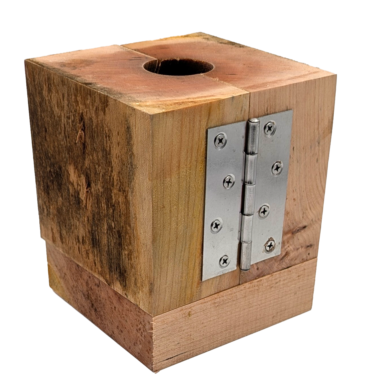 Block Party Cherrywood Mold, 3.25"x3.75" Stemless Wine Glass