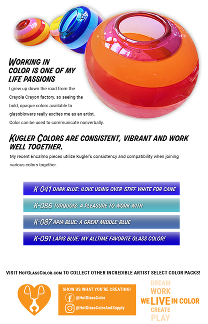 Artist Series - Jen Elek: Blue Hues