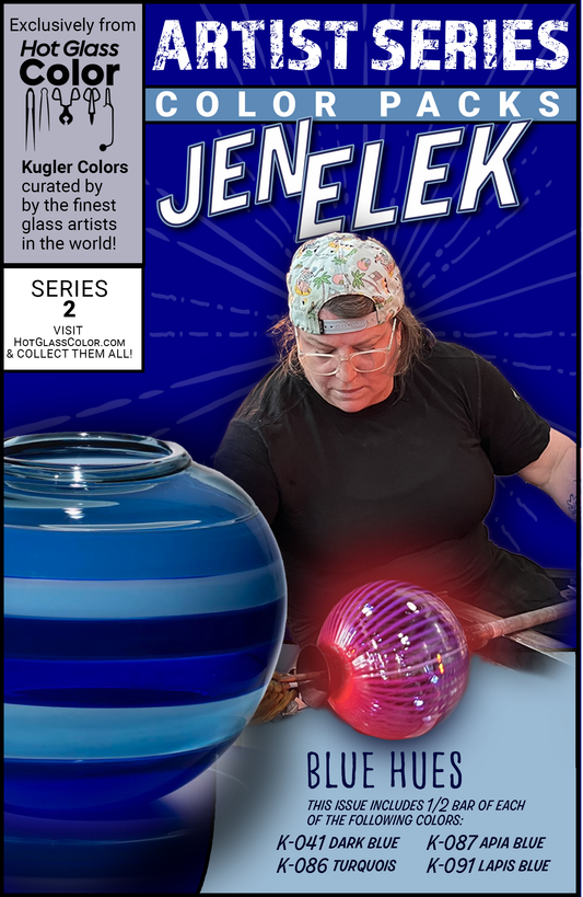 Artist Series - Jen Elek: Blue Hues