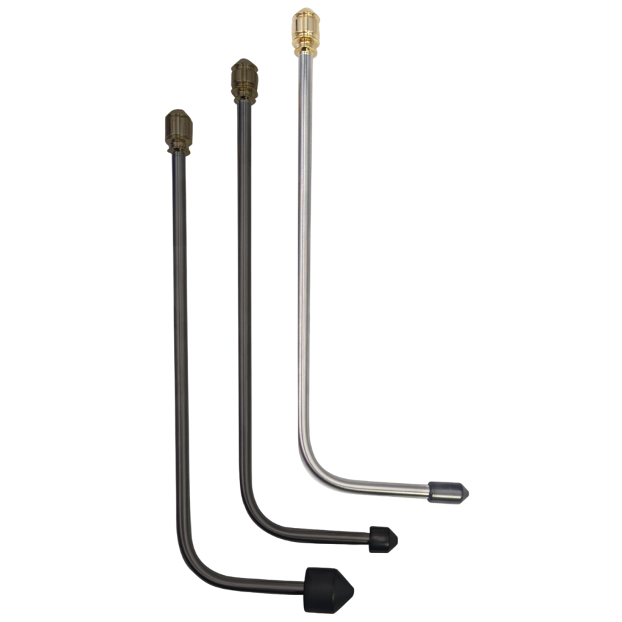 Torchworx - 3/8" Graphite Sofietta, Bent