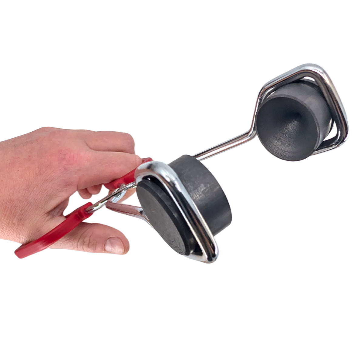 Firebug 1" Graphite Marble Tongs