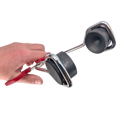 Firebug 1" Graphite Marble Tongs