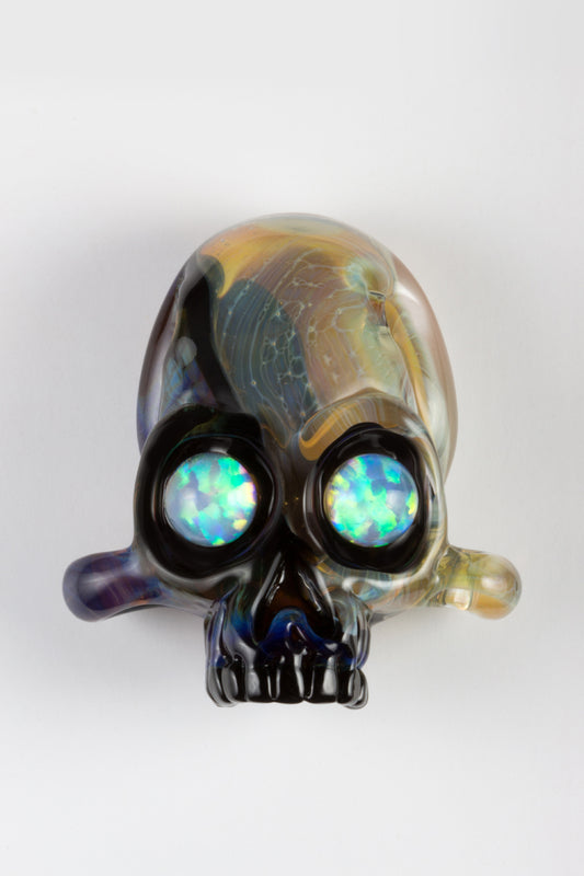 Light Blue Amber/Purple