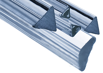 Simax Triangle Rod 11 mm – Hot Glass Color & Supply